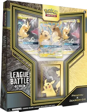League Battle Deck — Pikachu & Zekrom GX